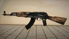 Rifle de asalto Kalashnikov del juego The Walking Dead para GTA San Andreas