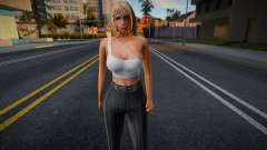 Muchacha joven en el estilo de CA 5 para GTA San Andreas