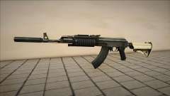 AK-47 Cromo para GTA San Andreas