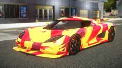 Koenigsegg Agera One RWZ S2 para GTA 4