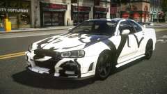 Nissan Skyline R34 ZL-R S14 para GTA 4