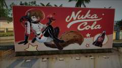 Cartelera con anuncios de Nuka Cola para GTA San Andreas