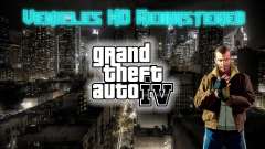 Vehicles HD Remastered para GTA 4