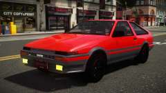 Toyota AE86 BNF para GTA 4