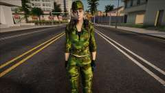 Jill Army para GTA San Andreas