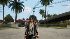 Jin Kazama para GTA San Andreas Definitive Edition