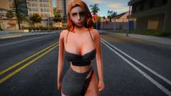 Chica joven en el estilo de CA 19 para GTA San Andreas