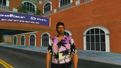 Modern palm shirts for Tommy v5 para GTA Vice City