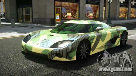 Koenigsegg CCX BQP S8 para GTA 4