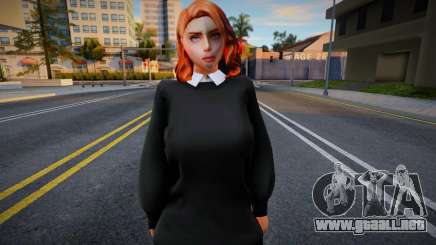 Muchacha joven en el estilo de CA 10 para GTA San Andreas