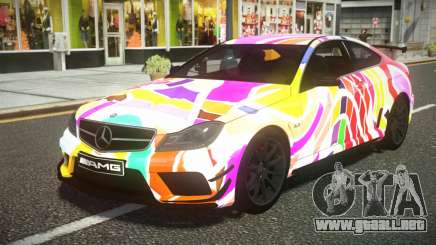 Mercedes-Benz C63 AMG RY-Q S2 para GTA 4