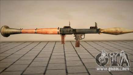 Pistola de bengalas RPG-7 para GTA San Andreas