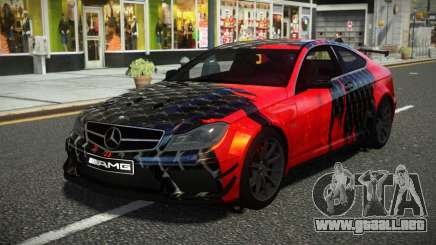 Mercedes-Benz C63 AMG RY-Q S13 para GTA 4