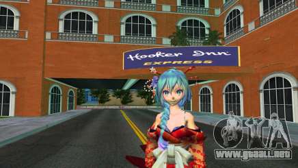 TDA Red Kimono Miku para GTA Vice City