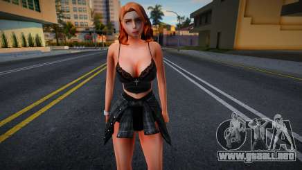 Chica joven en el estilo de CA 14 para GTA San Andreas