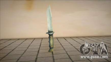 Modelo de cuchillo actualizado para GTA San Andreas