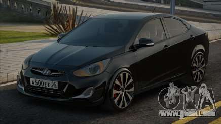 Hyundai Solaris Blek para GTA San Andreas