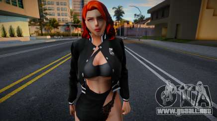 Chica joven en el estilo de CA 17 para GTA San Andreas