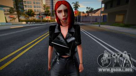 Muchacha joven en el estilo de SA 13 para GTA San Andreas