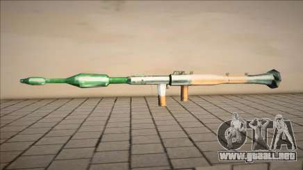 RPG-7 VR SA Style Green para GTA San Andreas