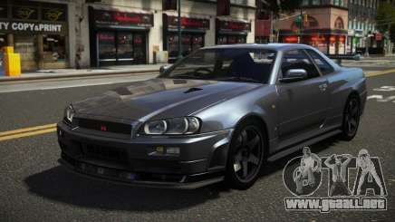 Nissan Skyline R34 ZL-R para GTA 4