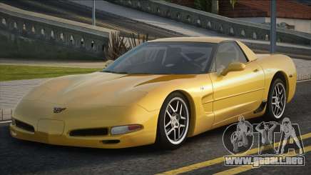 Chevrolet Corvette C5 Yellow para GTA San Andreas