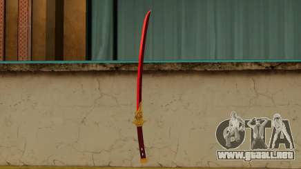 Red Katana para GTA Vice City