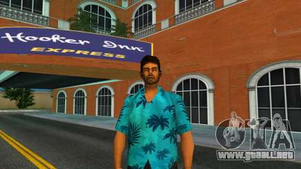 Modern palm shirts for Tommy v4 para GTA Vice City