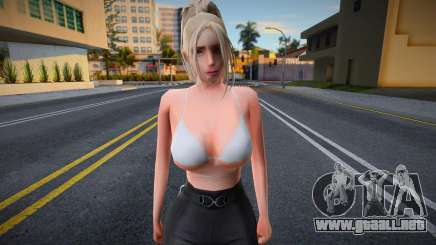 Muchacha joven en el estilo de CA 6 para GTA San Andreas