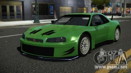 Nissan Skyline R34 XF-R para GTA 4