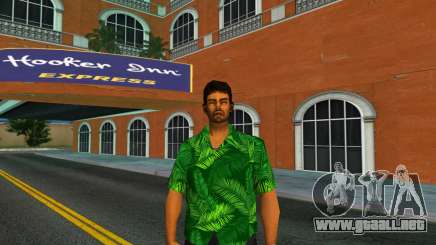 Modern palm shirts for Tommy v3 para GTA Vice City