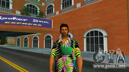 Modern palm shirts for Tommy v6 para GTA Vice City