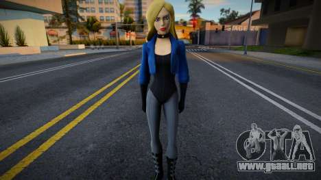 Black Canary (Young Justice) para GTA San Andreas