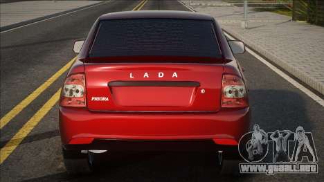 VAZ 2170 Rojo para GTA San Andreas