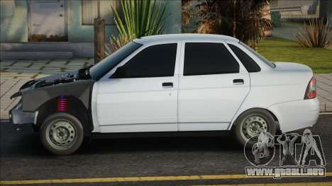 Lada Priora Vagabundo Blanco para GTA San Andreas