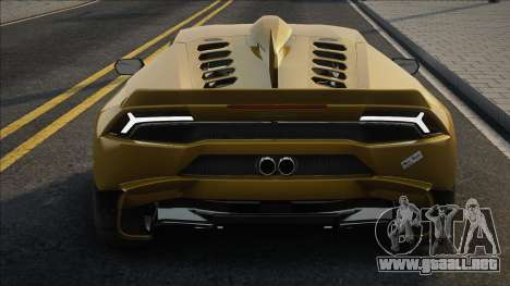 Lamborghini Huracan Yel para GTA San Andreas