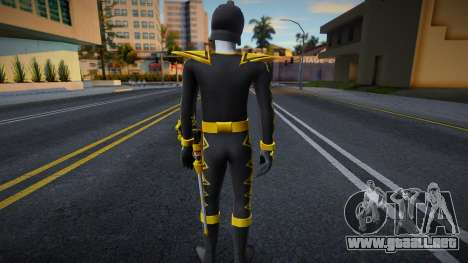 Black Ranger (Power Rangers Dino Thunder) para GTA San Andreas