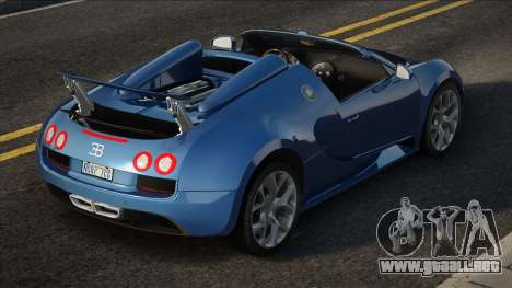 2013 Bugatti Veyron Grand Sport Vitesse para GTA San Andreas