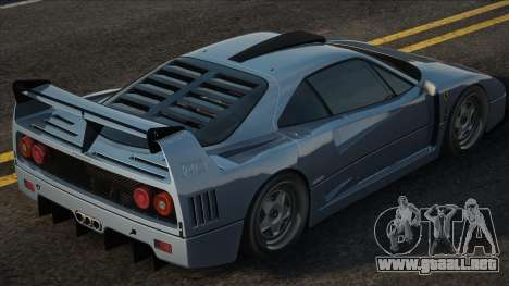 Ferrari F40 Old para GTA San Andreas