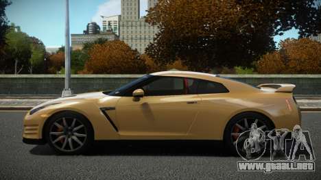 Nissan GT-R R35 VL para GTA 4