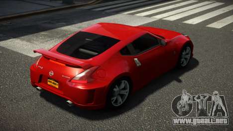 Nissan 370Z HBR para GTA 4