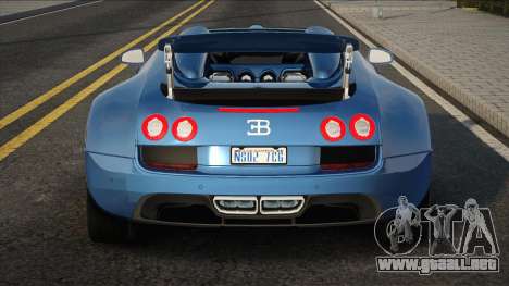 2013 Bugatti Veyron Grand Sport Vitesse para GTA San Andreas