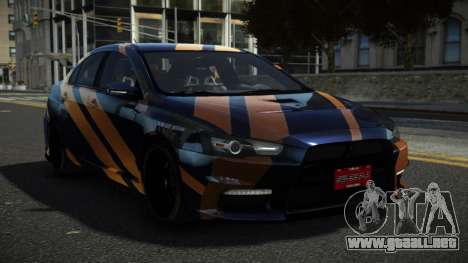 Mitsubishi Lancer Evo X YHG S1 para GTA 4