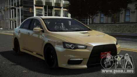 Mitsubishi Lancer Evo X YHG para GTA 4