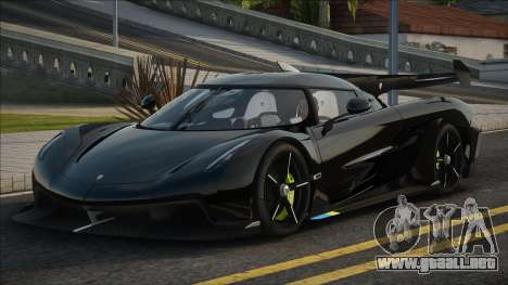 Koenigsegg Jesko Black para GTA San Andreas