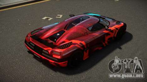 Koenigsegg Agera Exils S12 para GTA 4