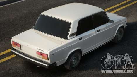 VAZ 2107 Culata Blanca para GTA San Andreas