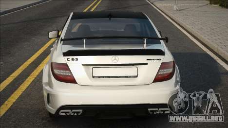 Mercedes-Benz C63 W204 Luxury para GTA San Andreas