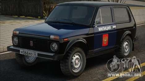 VAZ-21213 Policía años 90 para GTA San Andreas