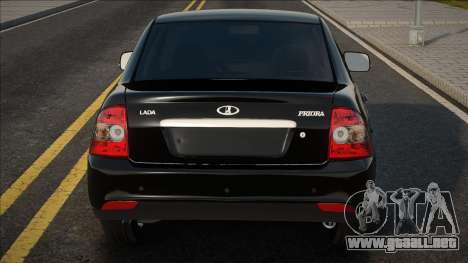 VAZ 2170 Negro y asesinado para GTA San Andreas